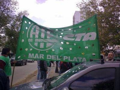 ATE - El Paro se hizo sentir en Mar del Plata