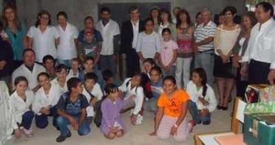 Nievas inaugur� el ciclo lectivo castelense en la EEP N� 1043