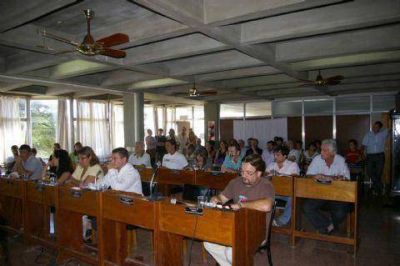Sesi�n extraordinaria por salud y obras publicas