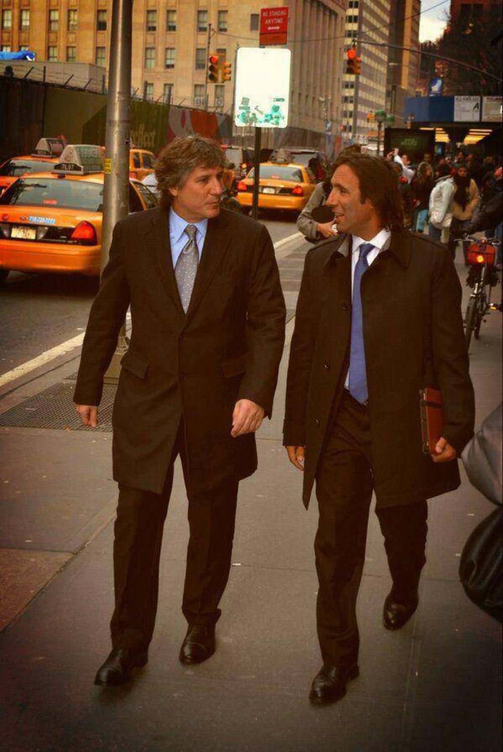 Boudou y Lorenzino viajaron a Nueva York para la audiencia con los fondos buitre