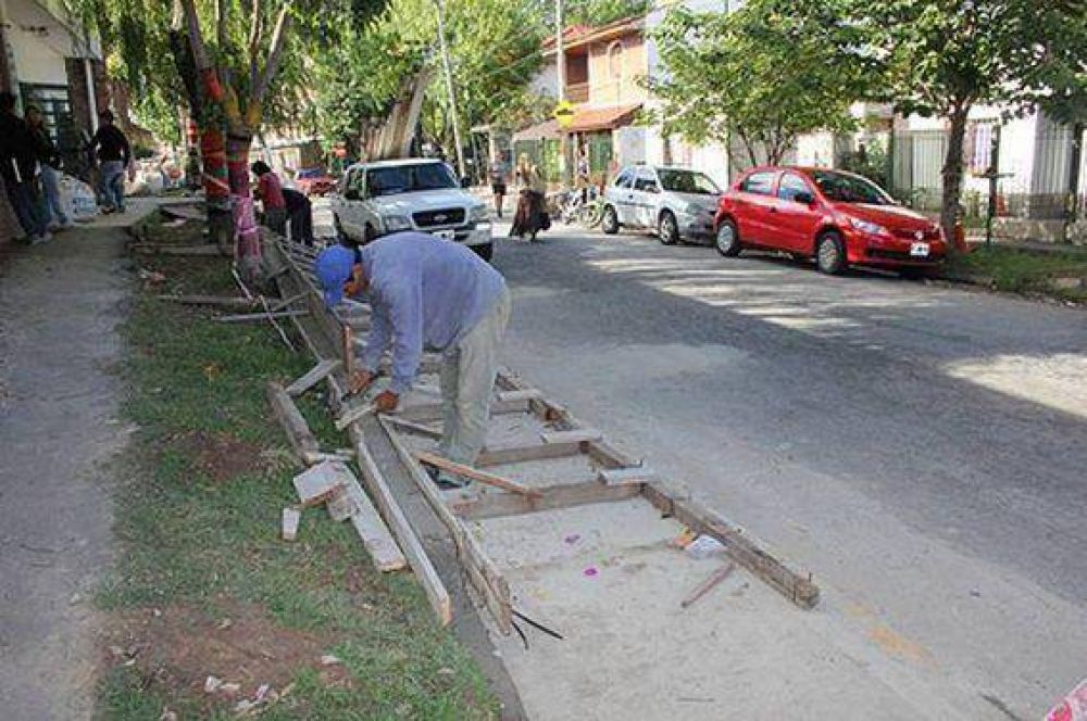 El Municipio comenz� a construir una senda aer�bica en Boulogne