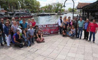 El arte 100x100 llega al Delta