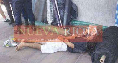 Un delincuente detenido en una espectacular persecuci�n policial