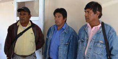 Abor�genes molestos por corte de ruta 81
