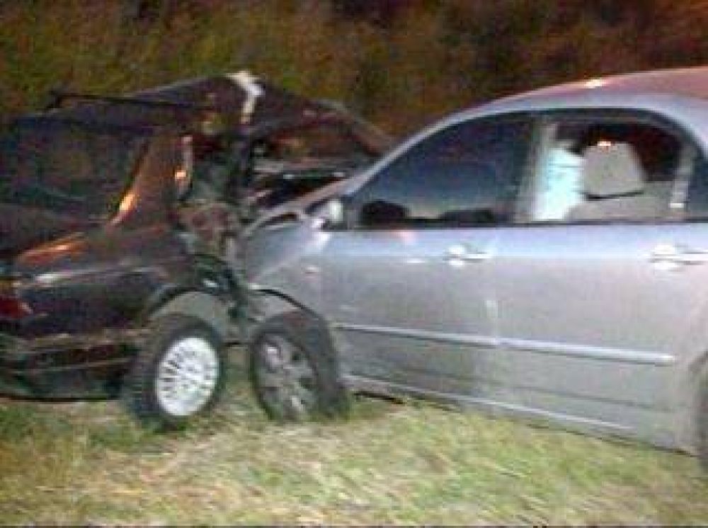 Violento choque en la autopista Daniel D�novan