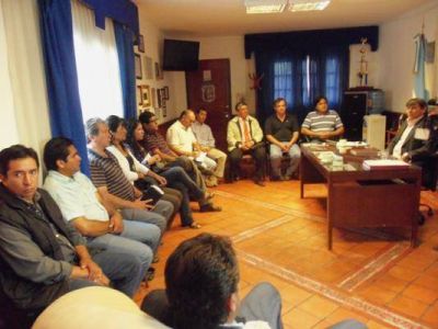 El intendente Andersch se puso al frente del problema energ�tico