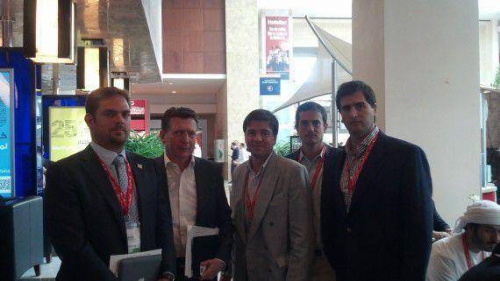 Tomasevich se reuni� con el presidente del Comit� Internacional de Comercio e Industria de Leguminosas