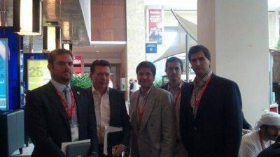 Tomasevich se reuni� con el presidente del Comit� Internacional de Comercio e Industria de Leguminosas