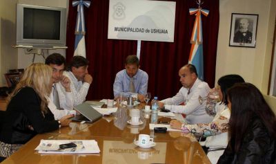 El intendente Sciurano se reuni� con legisladores radicales