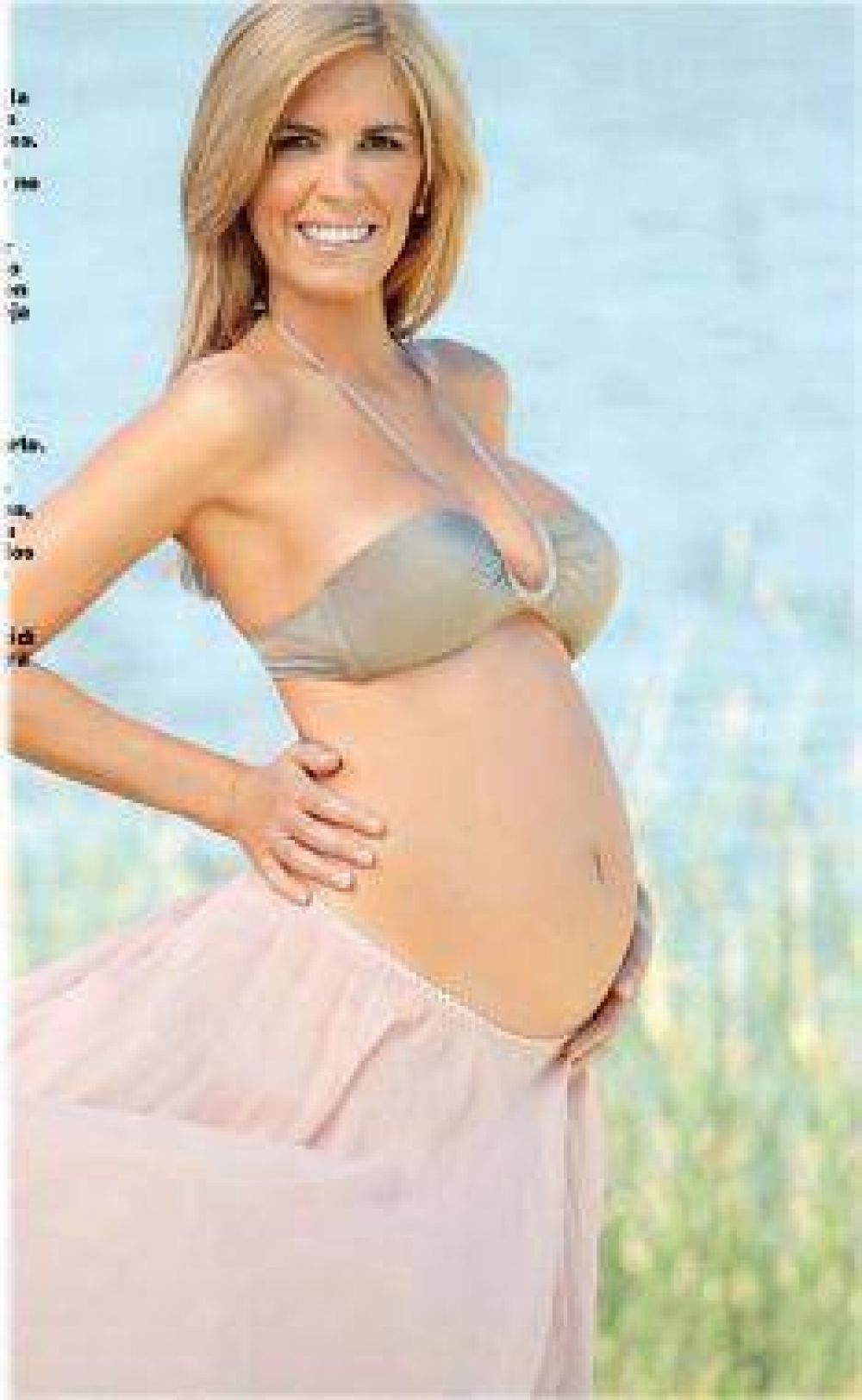 Viviana Canosa, muy sensual con 7 meses de embarazo