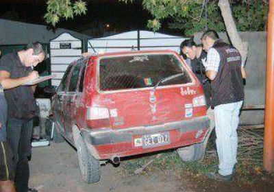 Chocaron a dos autos y un patrullero durante huida 