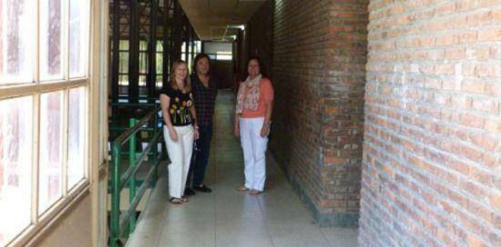 El Consejo Escolar recorri� obras de mantenimiento en la Escuela T�cnica