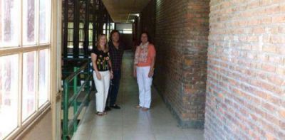 El Consejo Escolar recorri� obras de mantenimiento en la Escuela T�cnica