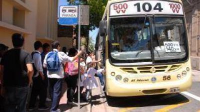 Precio del boleto: empresarios conocer�n hoy la propuesta de la Gobernadora