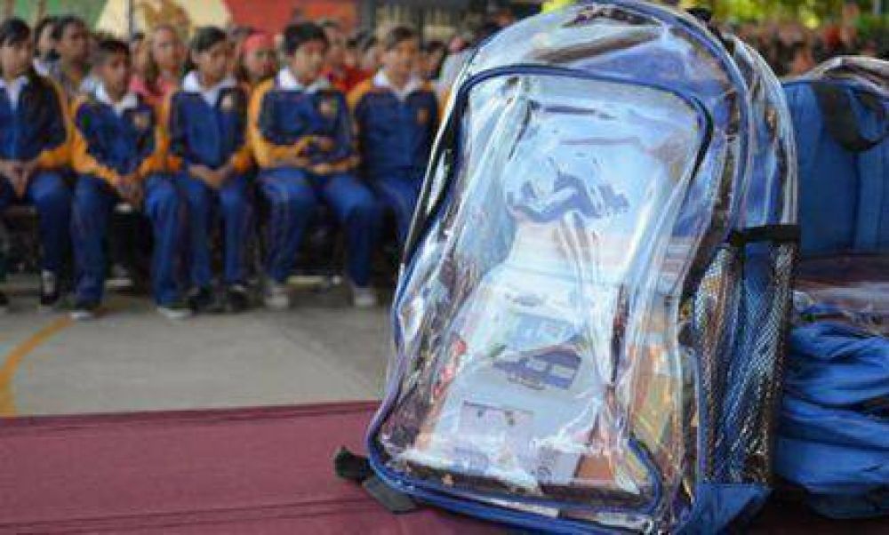 Eldorado: piden a alumnos que usen mochilas transparentes para ver si llevan armas