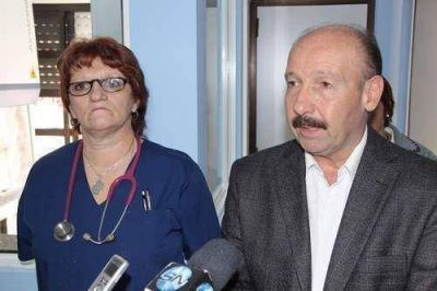 Se inaugur� ayer la sala de atenci�n para pacientes oncol�gicos en el Hospital Pintos