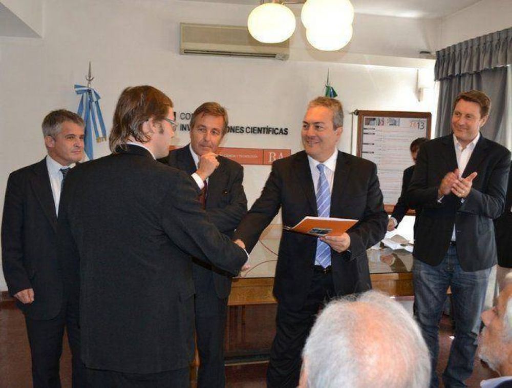 Breitenstein entreg� subsidios de innovaci�n tecnol�gica al sudoeste provincial