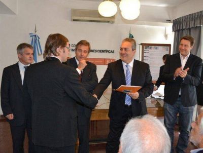 Breitenstein entreg� subsidios de innovaci�n tecnol�gica al sudoeste provincial
