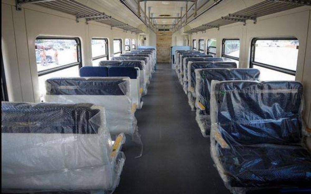 Llegaron nuevas formaciones para el ferrocarril San Mart�n