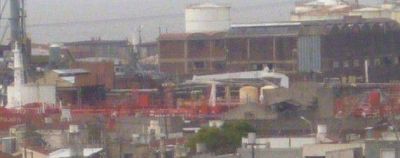 Greenpeace denunci� gas t�xico en Dock Sud