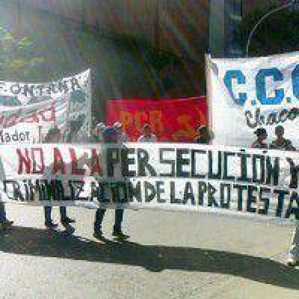 Marcha en contra de la criminalizaci�n de la protesta