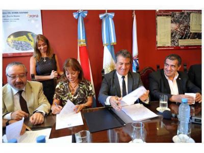 Firmaron los contratos para construir la planta de residuos de Paran�