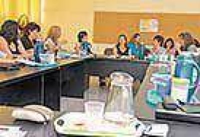 Primera reuni�n de la paritaria docente