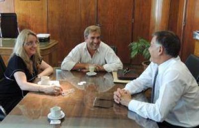 Alicia Kirchner recibi� a Nicol�s Macchia