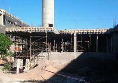 UNSL: avanza la construcci�n de la nueva biblioteca	