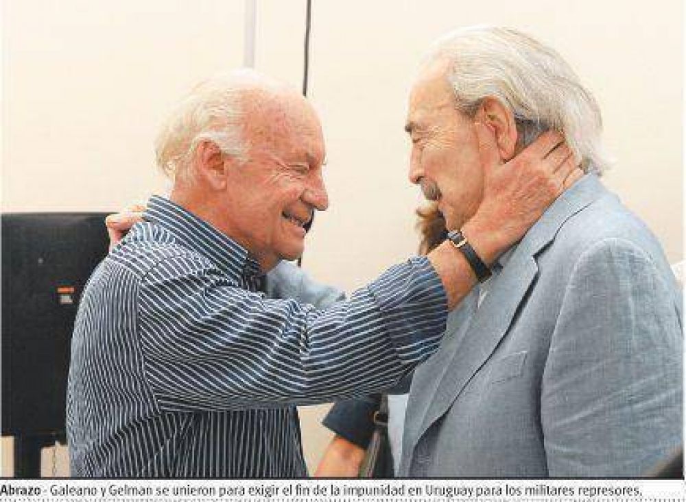 Galeano y Gelman repudiaron en duros t�rminos a la Corte uruguaya