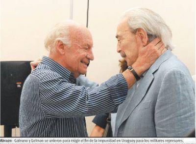 Galeano y Gelman repudiaron en duros t�rminos a la Corte uruguaya