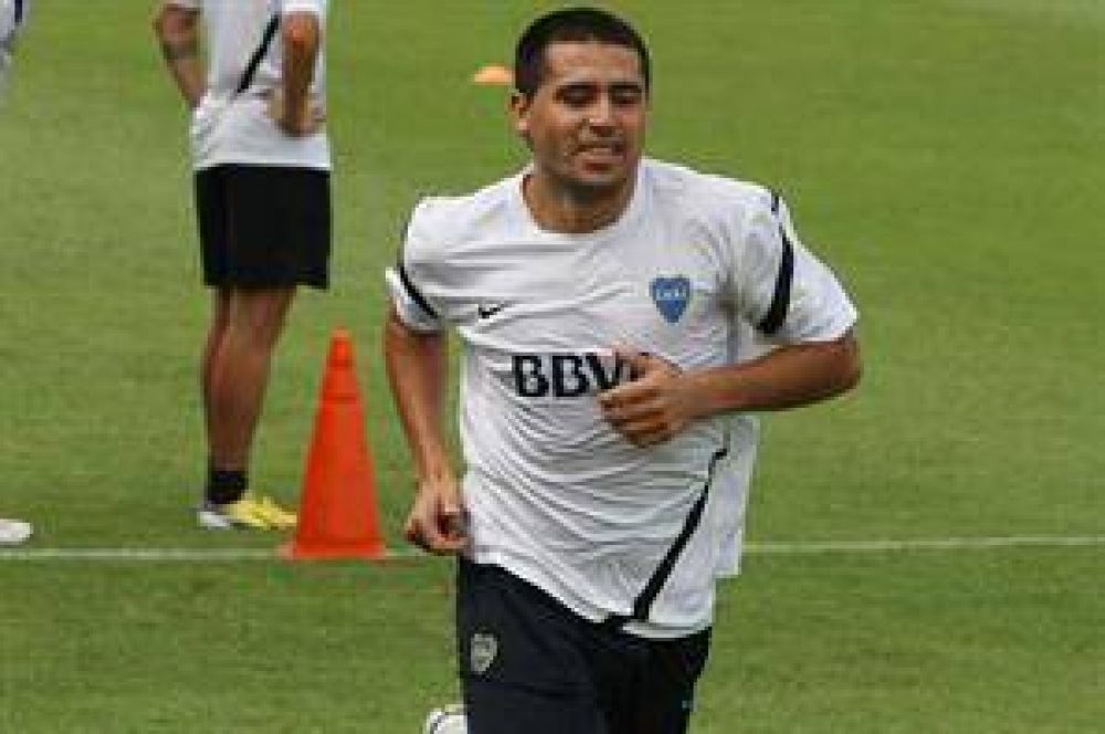 Boca ya palpita el regreso de Riquelme, tras ocho meses