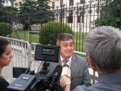 Carlos Selva estuvo en la Legislatura Bonaerense en la apertura de sesiones ordinarias
