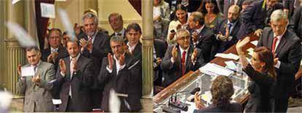 El Intendente Ferraresi acompa�� en el Congreso Nacional �un hist�rico� discurso de la Presidenta
