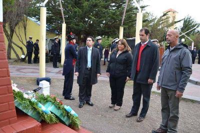 Rindieron homenaje en R�o Grande al Almirante Guillermo Brown