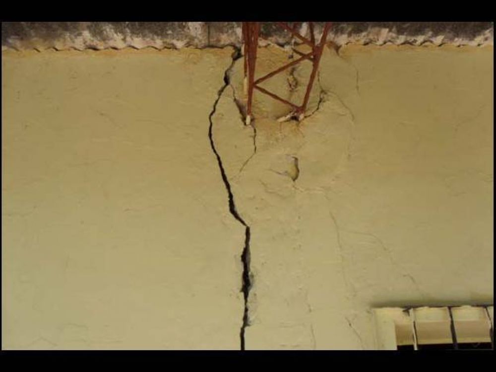 Difunden fotos de una escuela de Villaguay en malas condiciones edilicias