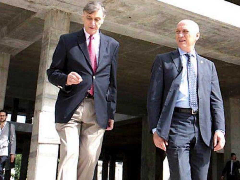 Otro fuerte avance del edificio de Justicia penal