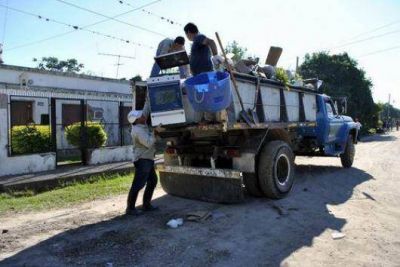 Se cumpli� con el descacharrado y limpieza en cuatro barrios