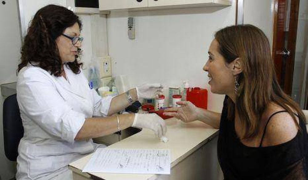 Vidal en una cruzada para donar sangre
