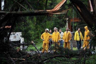 Pulti recorri� sectores afectados por el temporal