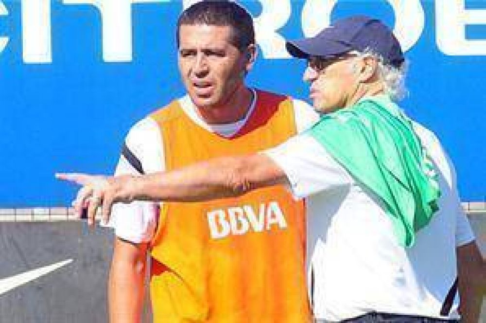 Lleg� el d�a: Riquelme vuelve a jugar con la camiseta de Boca