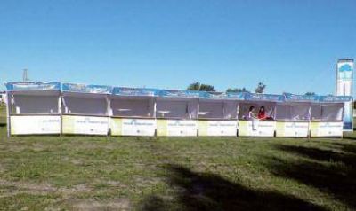 La Feria Franca cuenta con stands para las ventas