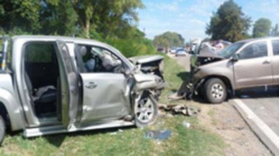 Muri� un ni�o tucumano en un accidente en Mercedes