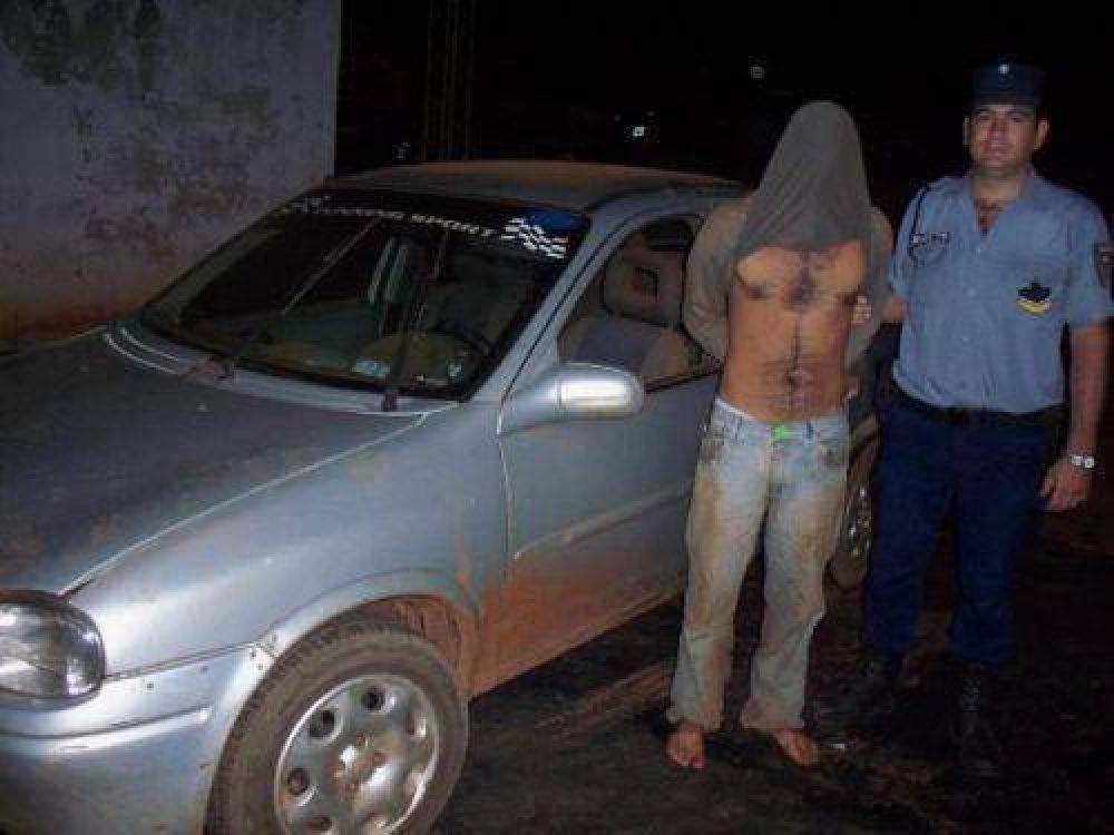 Detuvieron a un sujeto por el robo de un autom�vil