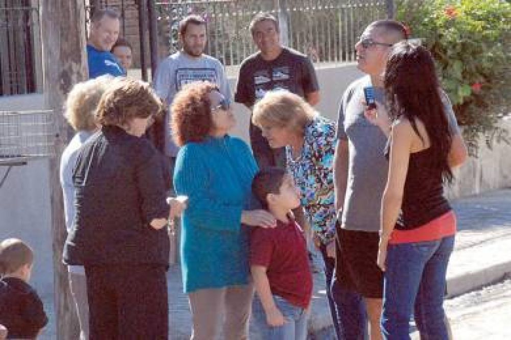 Vecinos autoconvocados reclaman por la construcci�n de un canal evacuador