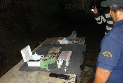 Allanan una casa en La Palomita e incautan coca�na y marihuana