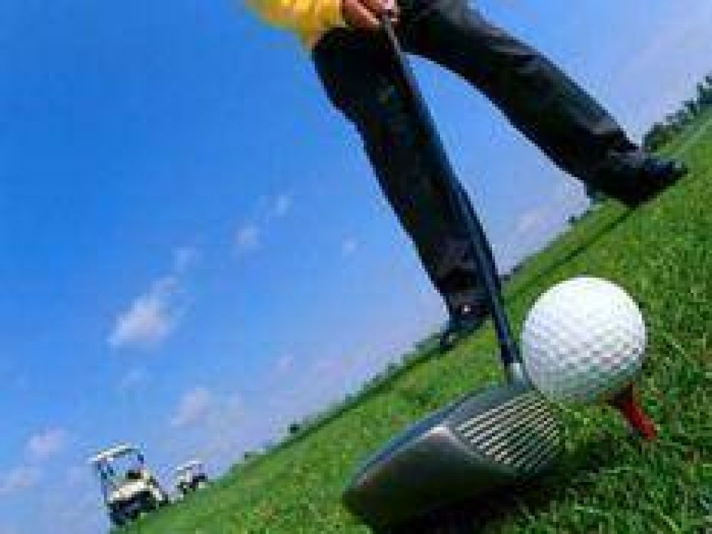Jos� Bustingorri particip� en un torneo nacional de Golf