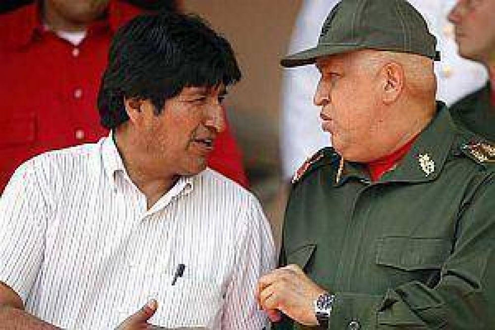 Evo Morales: "Chvez est bien pero tiene recadas"