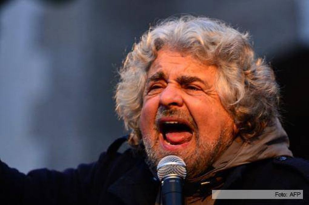 Beppe Grillo advirti que el sistema poltico italiano colapsar