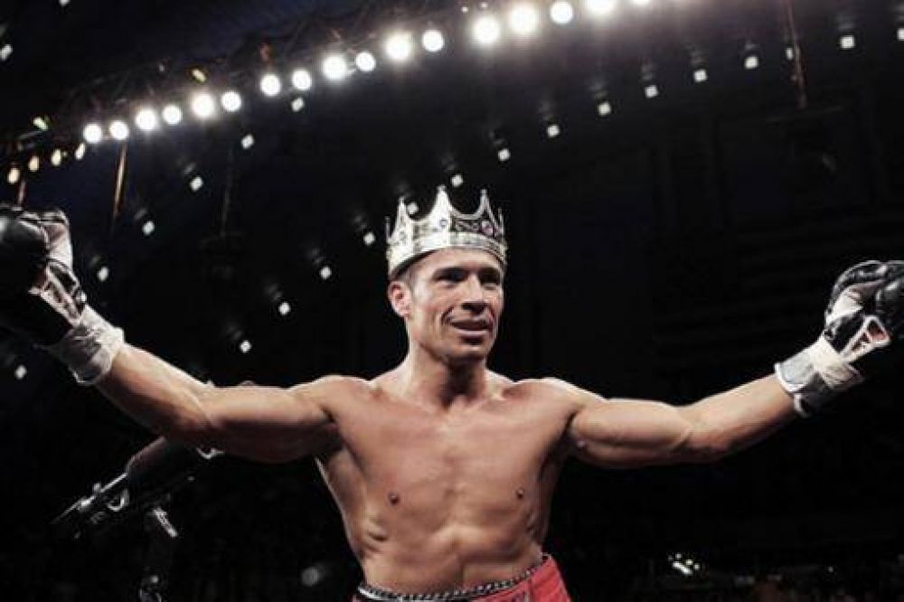 "Maravilla" Martnez se mostr "feliz y motivado" por la demanda de entradas para la pelea en Vlez
